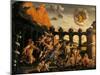 Triumph of Virtue-Andrea Mantegna-Mounted Art Print