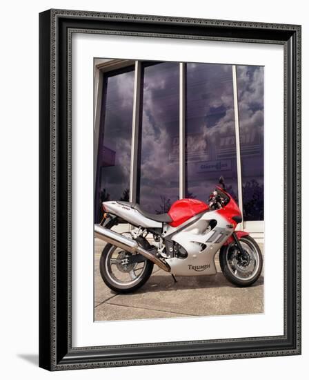 Triumph TT 600 CC Motorcycle Road Record, July 2000-null-Framed Photographic Print