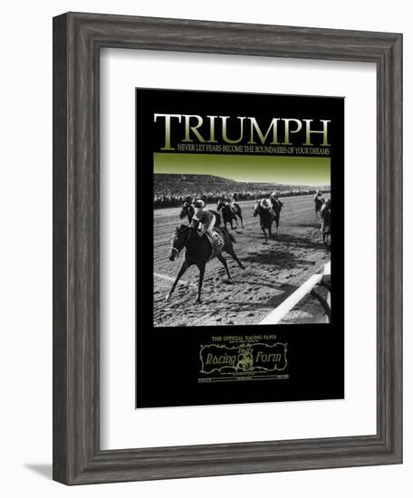 Triumph-null-Framed Art Print