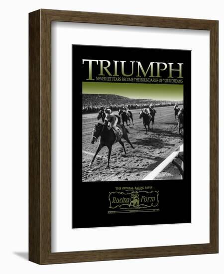 Triumph-null-Framed Art Print