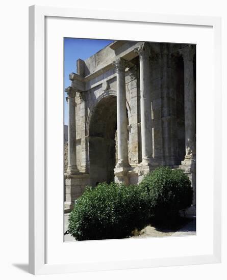 Triumphal Arch known as Arco Di Caracalla at Roman Ruins of Tebessa, Algeria, 3rd Century-null-Framed Giclee Print