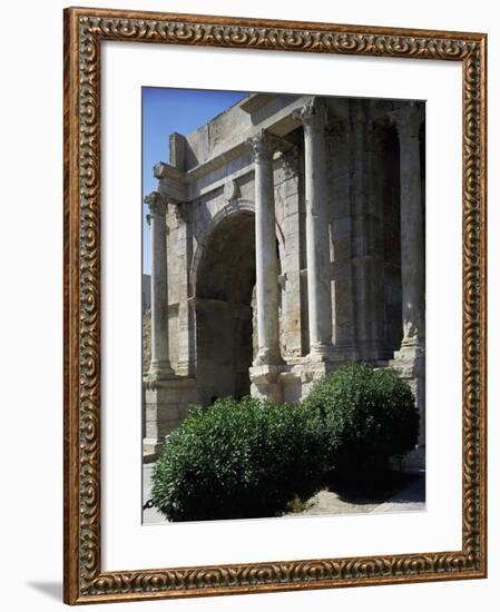 Triumphal Arch known as Arco Di Caracalla at Roman Ruins of Tebessa, Algeria, 3rd Century-null-Framed Giclee Print