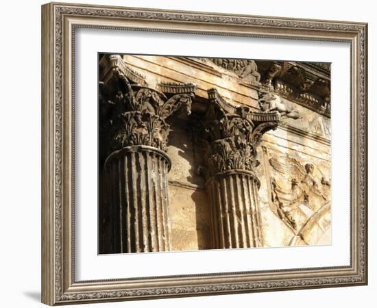 Triumphal Arch of the Sergii, Pula, Croatia-null-Framed Photographic Print