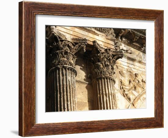 Triumphal Arch of the Sergii, Pula, Croatia-null-Framed Photographic Print