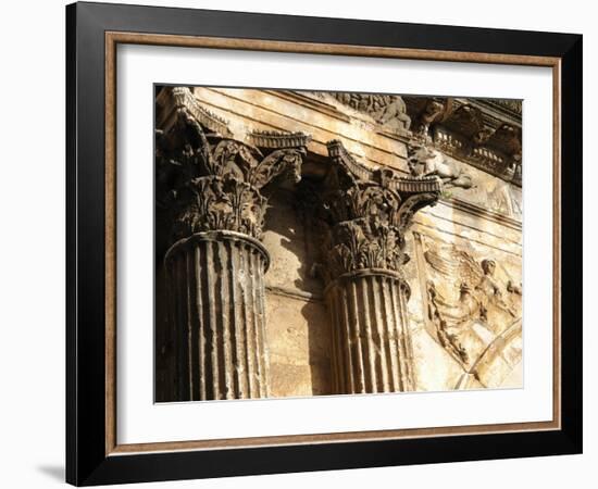 Triumphal Arch of the Sergii, Pula, Croatia-null-Framed Photographic Print