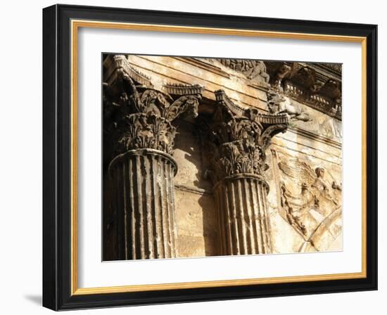 Triumphal Arch of the Sergii, Pula, Croatia-null-Framed Photographic Print