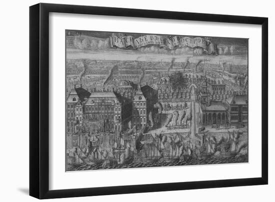 Triumphal Bringing of Swedish Ships into St Petersburg after the Victory Off the Hanko Peninsula-Alexei Fyodorovich Zubov-Framed Giclee Print