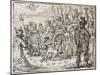 Triumphal Entry of the Indian Bacchus into Thebes-Crispin I De Passe-Mounted Giclee Print