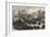 Triumphal Entry of the Prussian Army into Berlin, Troops Passing the Brandenburg Gate-null-Framed Giclee Print