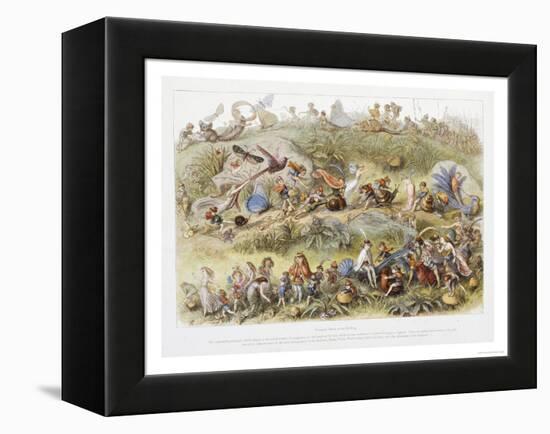Triumphal March of the Elf King, 1870-Richard Doyle-Framed Premier Image Canvas