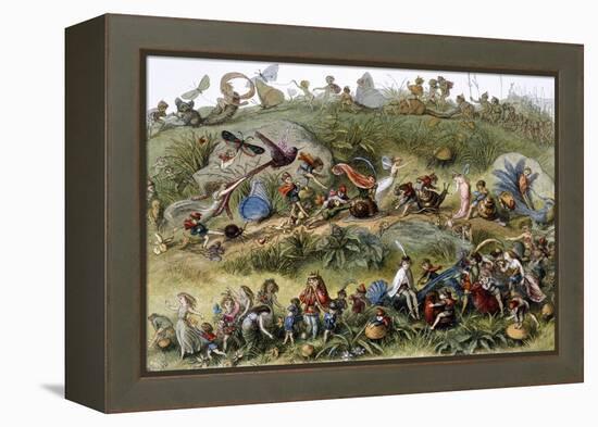 Triumphal March Of the Elf-King-null-Framed Premier Image Canvas