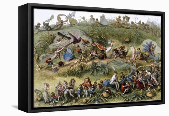 Triumphal March Of the Elf-King-null-Framed Premier Image Canvas