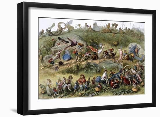 Triumphal March Of the Elf-King-null-Framed Giclee Print