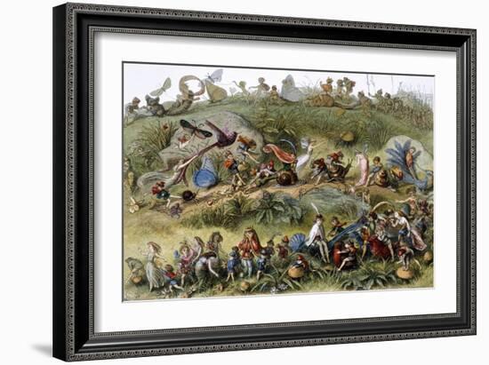 Triumphal March Of the Elf-King-null-Framed Giclee Print