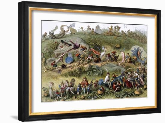 Triumphal March Of the Elf-King-null-Framed Giclee Print