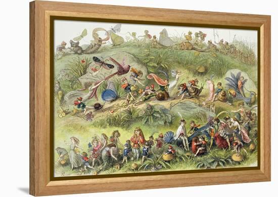 Triumphal March of the Elf-King-Richard Doyle-Framed Premier Image Canvas