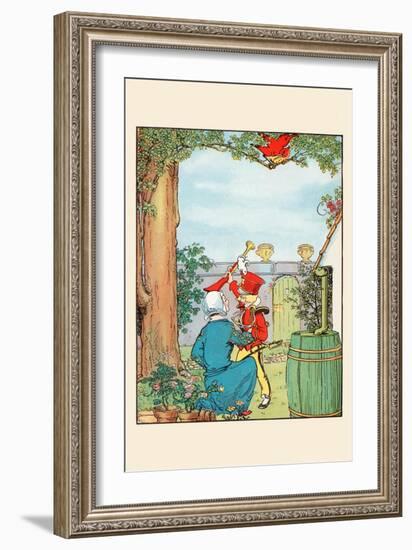 Triumphant Boy-Eugene Field-Framed Art Print