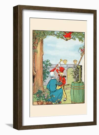 Triumphant Boy-Eugene Field-Framed Art Print