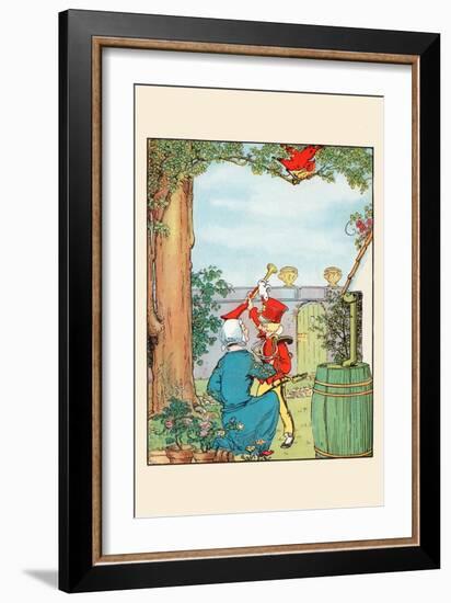 Triumphant Boy-Eugene Field-Framed Art Print