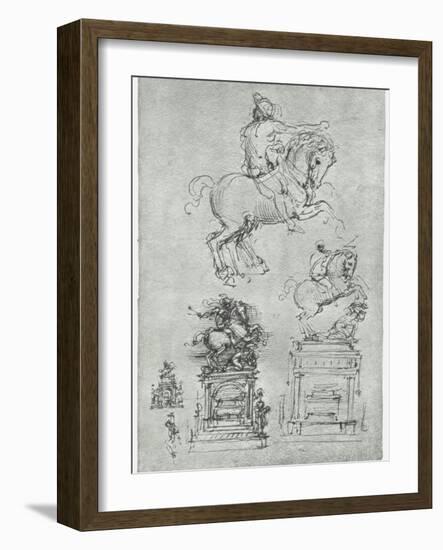 Trivulzio Monument, C1511-Leonardo da Vinci-Framed Giclee Print