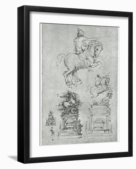 Trivulzio Monument, C1511-Leonardo da Vinci-Framed Giclee Print