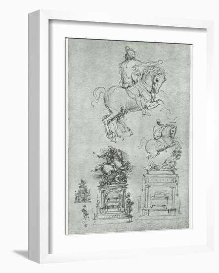 Trivulzio Monument, C1511-Leonardo da Vinci-Framed Giclee Print