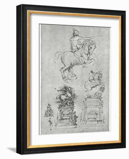 Trivulzio Monument, C1511-Leonardo da Vinci-Framed Giclee Print