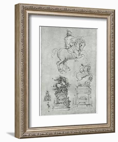 Trivulzio Monument, C1511-Leonardo da Vinci-Framed Giclee Print