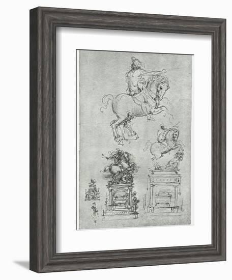 Trivulzio Monument, C1511-Leonardo da Vinci-Framed Giclee Print