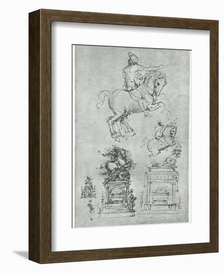 Trivulzio Monument, C1511-Leonardo da Vinci-Framed Giclee Print