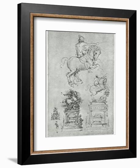 Trivulzio Monument, C1511-Leonardo da Vinci-Framed Giclee Print