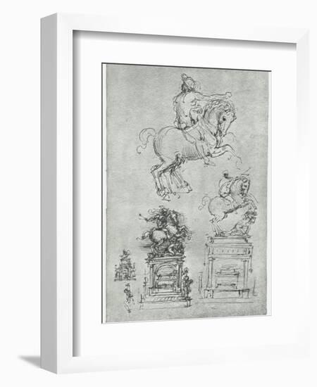 Trivulzio Monument, C1511-Leonardo da Vinci-Framed Giclee Print