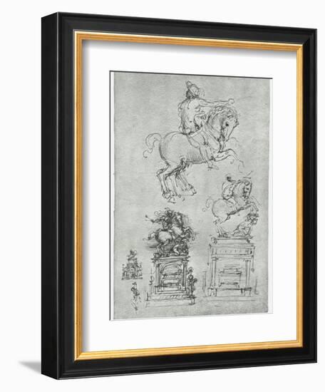 Trivulzio Monument, C1511-Leonardo da Vinci-Framed Giclee Print