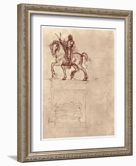 Trivulzio Monument, C1511-Leonardo da Vinci-Framed Giclee Print