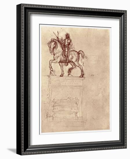 Trivulzio Monument, C1511-Leonardo da Vinci-Framed Giclee Print