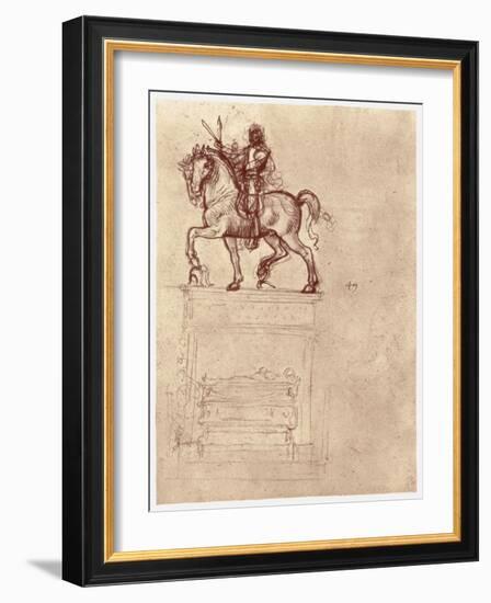 Trivulzio Monument, C1511-Leonardo da Vinci-Framed Giclee Print