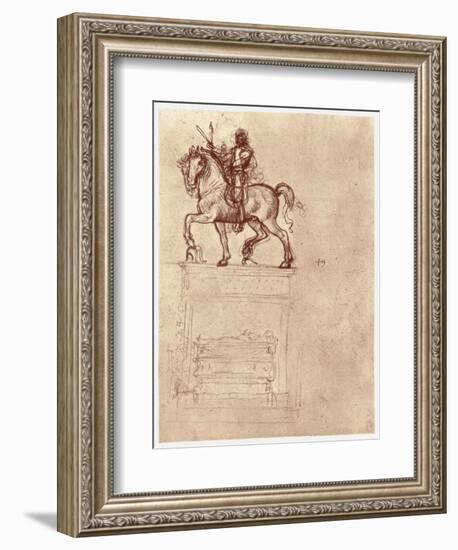 Trivulzio Monument, C1511-Leonardo da Vinci-Framed Giclee Print