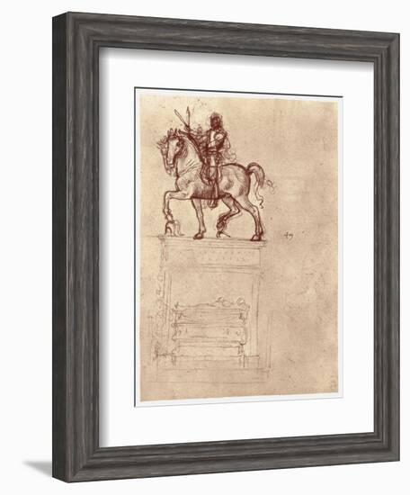 Trivulzio Monument, C1511-Leonardo da Vinci-Framed Giclee Print