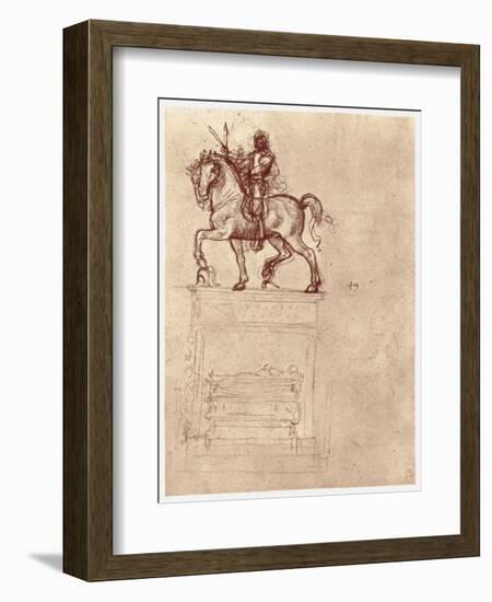 Trivulzio Monument, C1511-Leonardo da Vinci-Framed Giclee Print