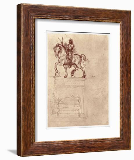 Trivulzio Monument, C1511-Leonardo da Vinci-Framed Giclee Print