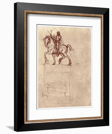 Trivulzio Monument, C1511-Leonardo da Vinci-Framed Giclee Print