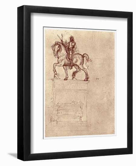 Trivulzio Monument, C1511-Leonardo da Vinci-Framed Giclee Print
