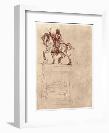 Trivulzio Monument, C1511-Leonardo da Vinci-Framed Giclee Print