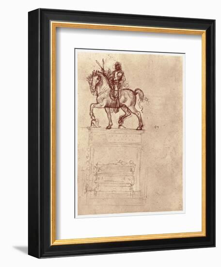 Trivulzio Monument, C1511-Leonardo da Vinci-Framed Giclee Print