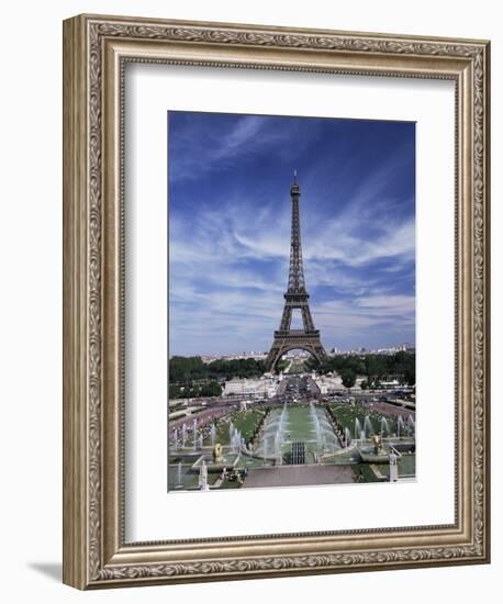 Trocadero and the Eiffel Tower, Paris, France-Hans Peter Merten-Framed Photographic Print