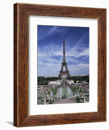 Trocadero and the Eiffel Tower, Paris, France-Hans Peter Merten-Framed Photographic Print