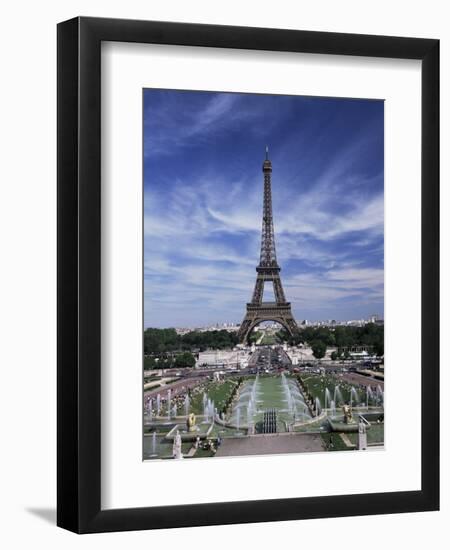 Trocadero and the Eiffel Tower, Paris, France-Hans Peter Merten-Framed Photographic Print