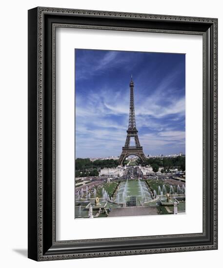 Trocadero and the Eiffel Tower, Paris, France-Hans Peter Merten-Framed Photographic Print