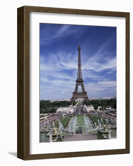 Trocadero and the Eiffel Tower, Paris, France-Hans Peter Merten-Framed Photographic Print