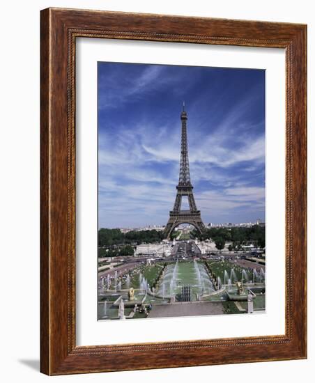 Trocadero and the Eiffel Tower, Paris, France-Hans Peter Merten-Framed Photographic Print